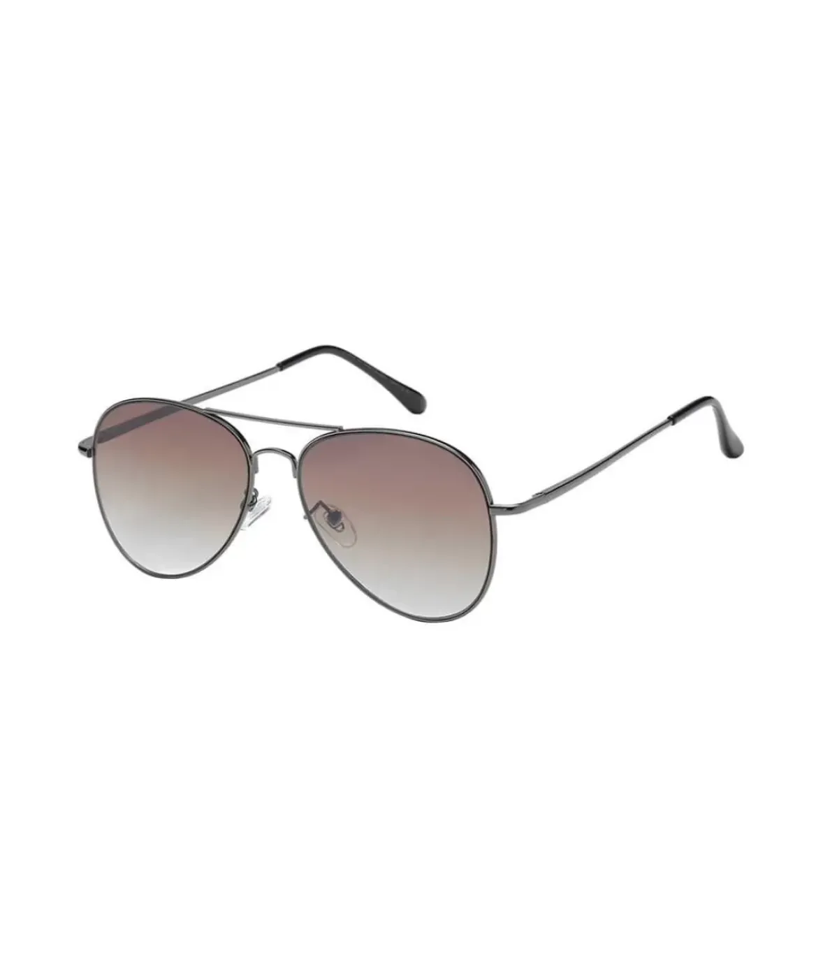 Nayked Apparel Accessories>Jordan By Flat Lens Aviator Sunglasses With Sunglass Case And Microfiber Cloth