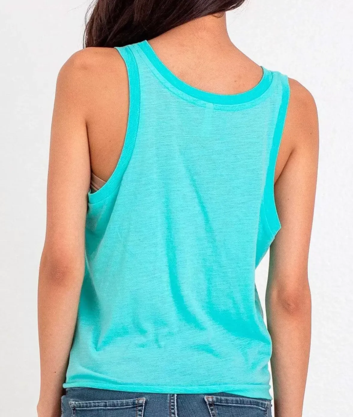 Nayked Apparel Athleisure>Ladies Ridiculously Soft Lightweight Knotted Tank