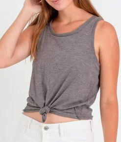 Nayked Apparel Tops>Ladies Ridiculously Soft Lightweight Knotted Tank