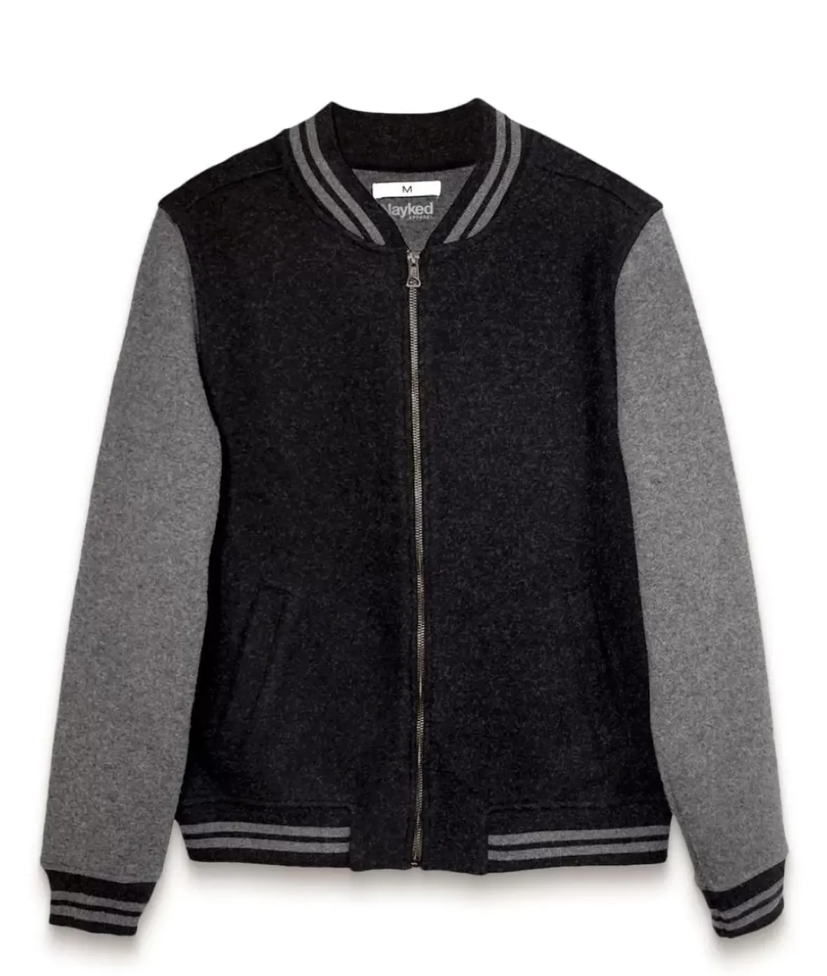 Nayked Apparel Shirts>Legendary Wool Bomber Jacket
