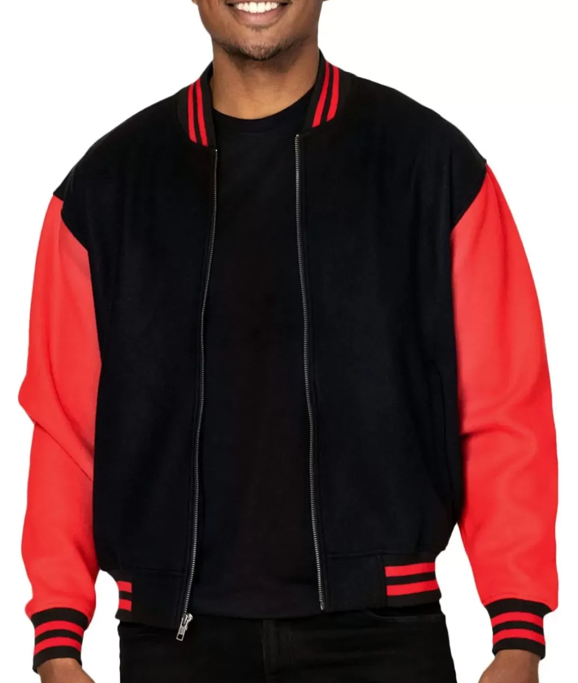 Nayked Apparel Shirts>Legendary Wool Bomber Jacket