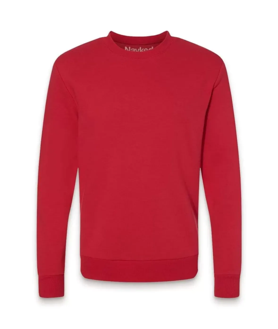 Nayked Apparel Shirts>Men Soft Eco Friendly Crew Neck Pullover