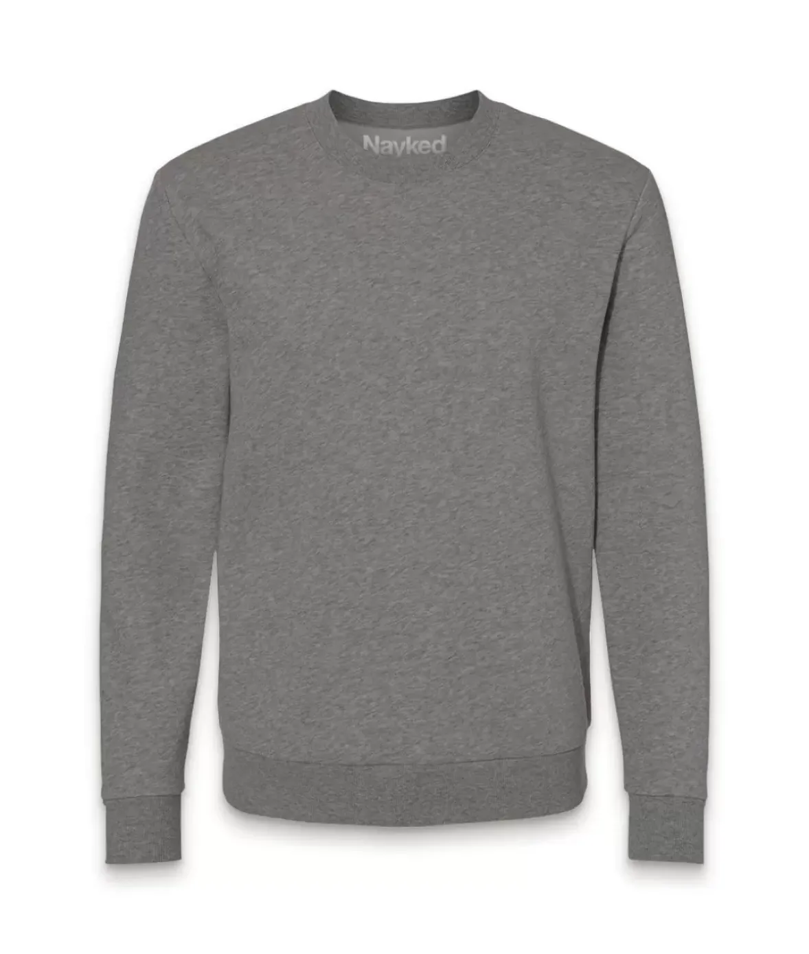 Nayked Apparel Shirts>Men Soft Eco Friendly Crew Neck Pullover