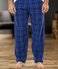 Nayked Apparel Bottoms>Men'S Big Ridiculously Soft Brushed Flannel Lounge Pants With Pockets