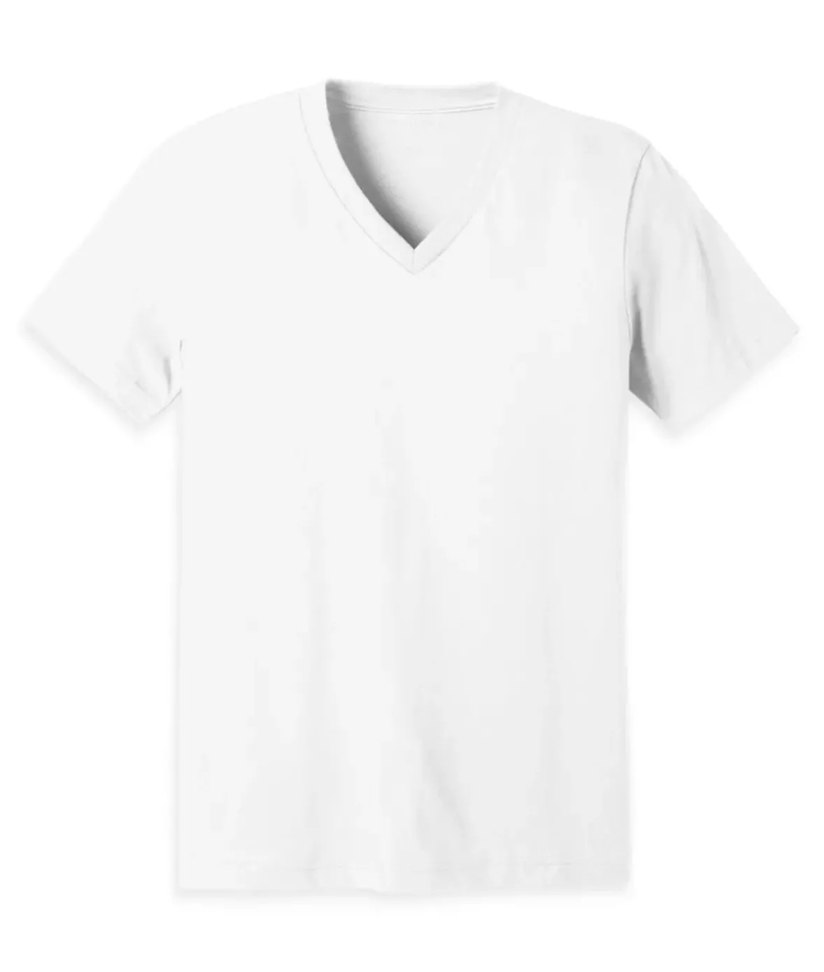 Nayked Apparel Shirts>Men'S Classic Cotton Big Short Sleeve V-Neck T-Shirt