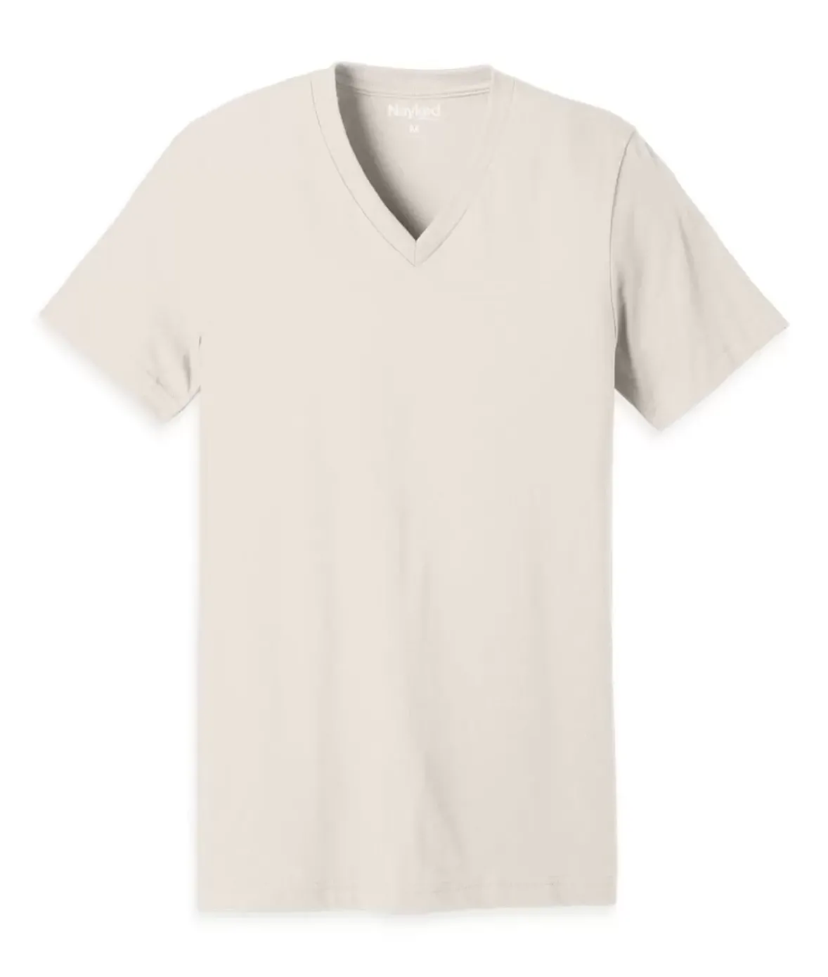 Nayked Apparel T-Shirts>Men'S Classic Cotton Short Sleeve V-Neck T-Shirt