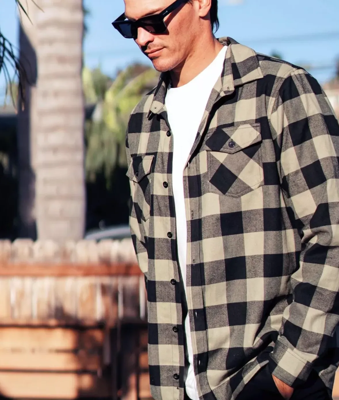 Nayked Apparel Shirts>Men'S Classic Flannel Shirt