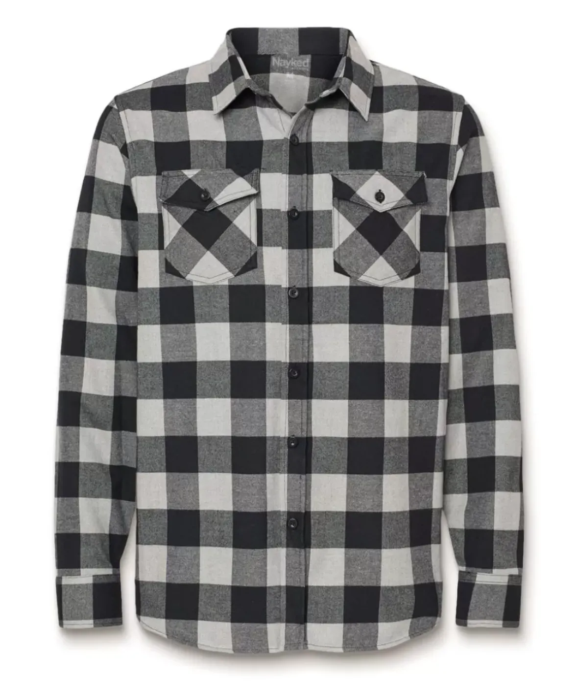 Nayked Apparel Shirts>Men'S Classic Flannel Shirt