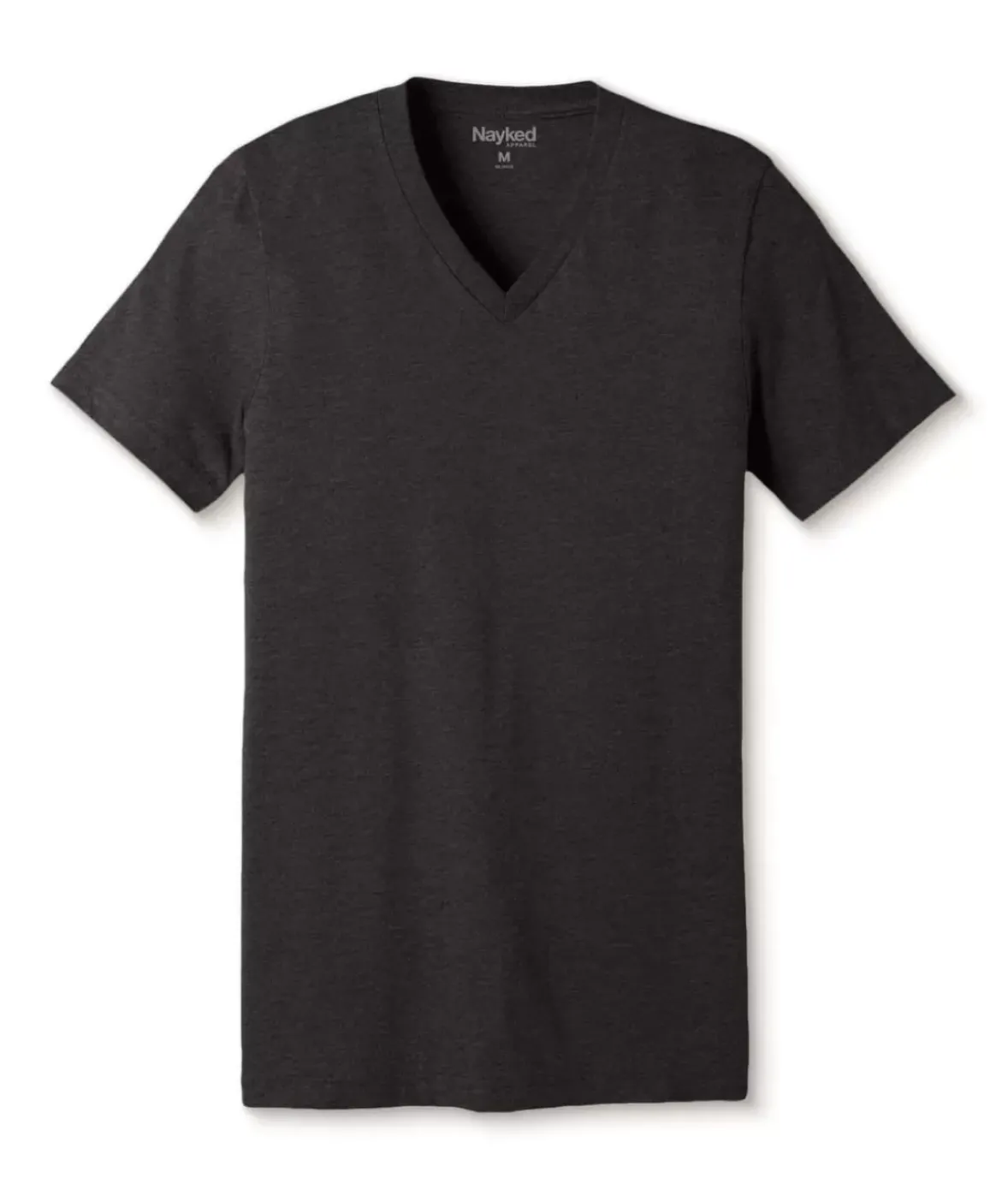 Nayked Apparel T-Shirts>Men'S Classic Soft Heathered Short Sleeve V-Neck T-Shirt