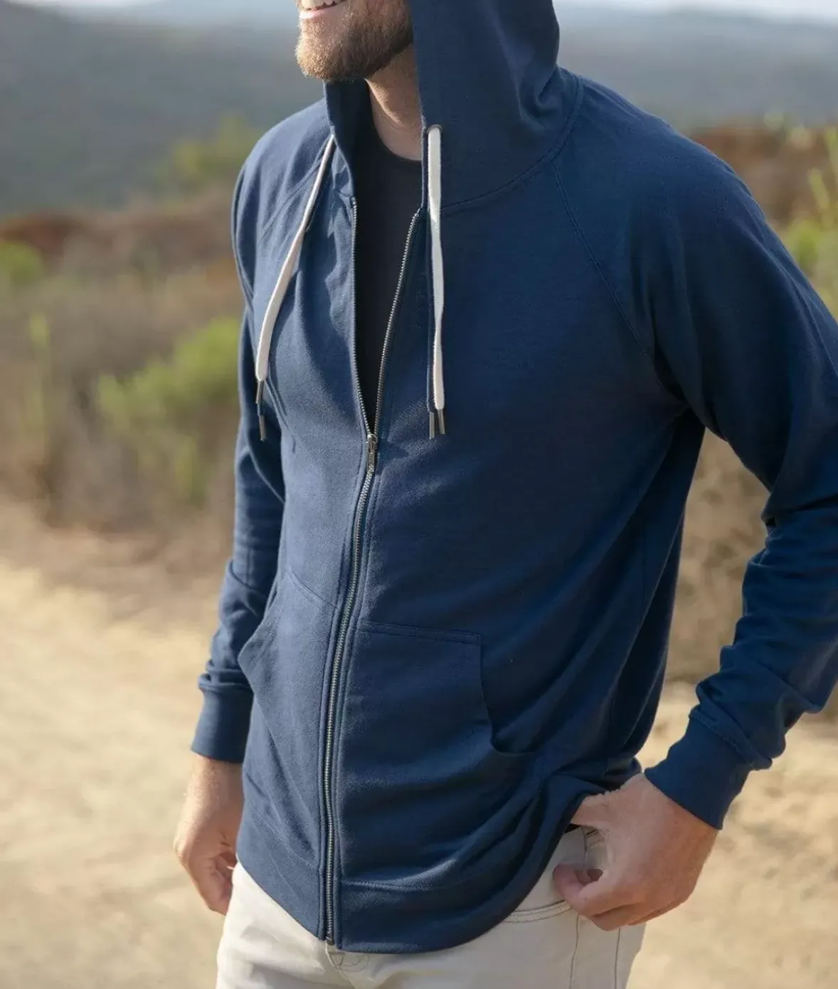 Nayked Apparel Hoodies & Sweatshirts>Men'S French Terry Full-Zip Hoodie