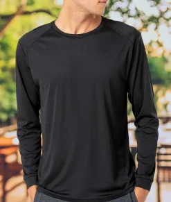 Nayked Apparel Swim>Men'S Long Islander Performance Upf Long Sleeve T-Shirt