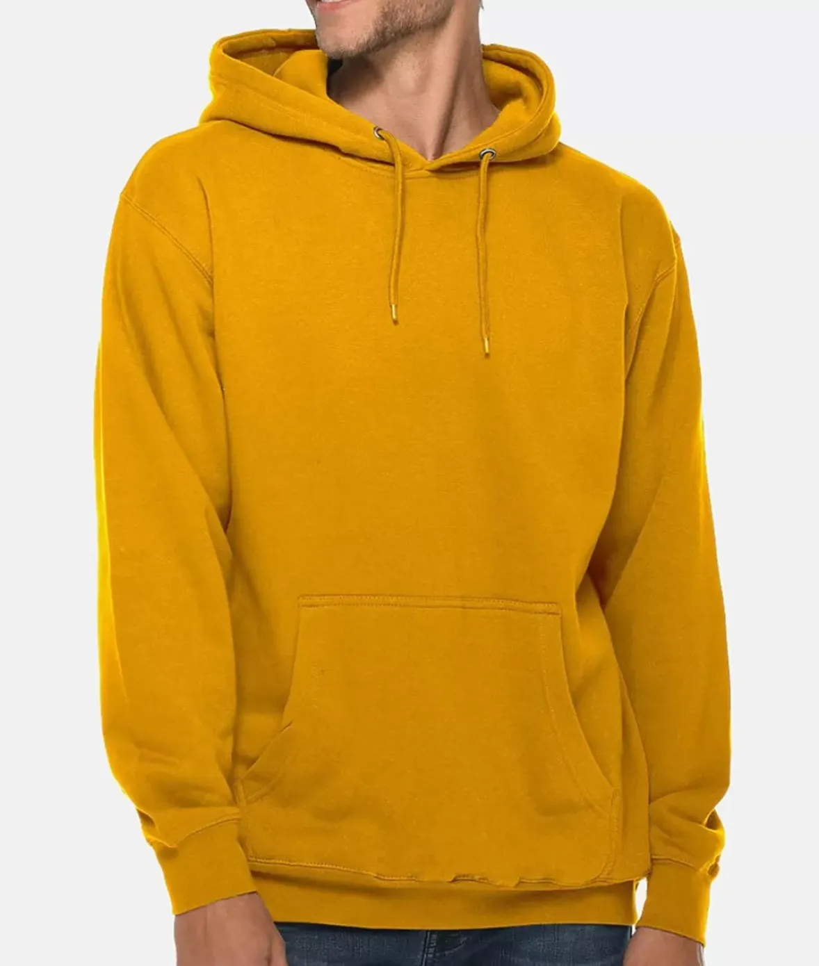 Nayked Apparel Shirts>Men'S Midweight Premium Soft Pullover Sweatshirt Hoodie
