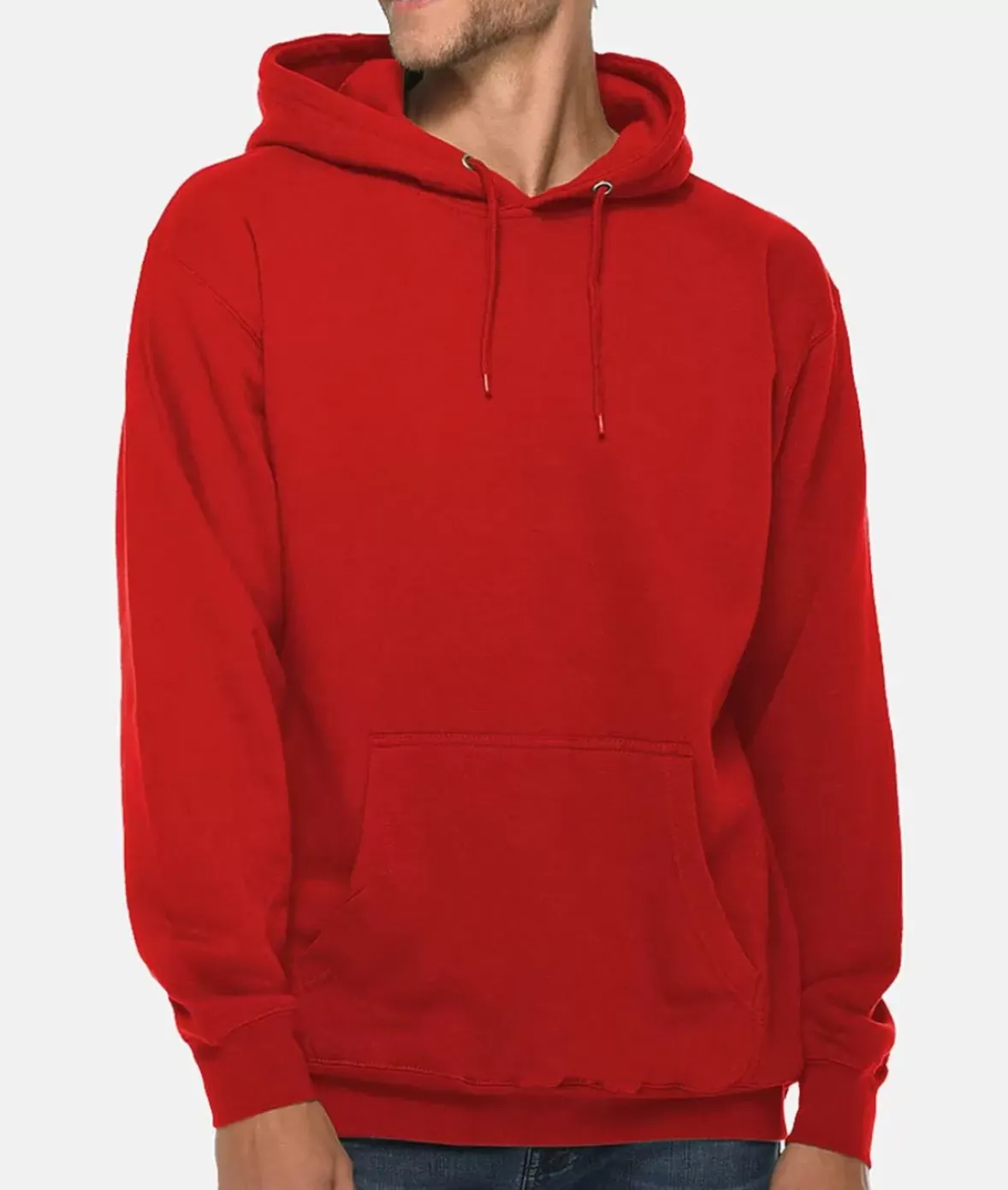 Nayked Apparel Hoodies & Sweatshirts>Men'S Midweight Premium Soft Pullover Sweatshirt Hoodie
