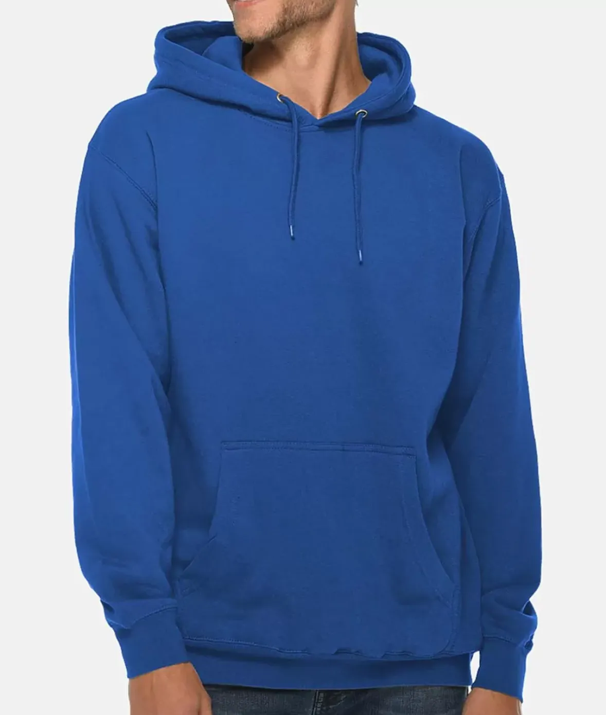 Nayked Apparel Hoodies & Sweatshirts>Men'S Midweight Premium Soft Pullover Sweatshirt Hoodie