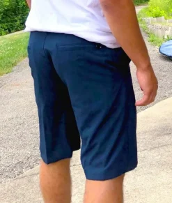 Nayked Apparel Swim>Men'S Navy Hybrid Stretch Short/Discontinued