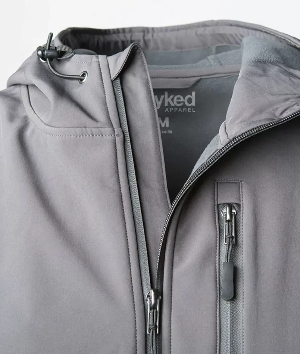 Nayked Apparel Outerwear>Men'S Poly-Tech Soft Shell Jacket