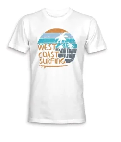 Nayked Apparel T-Shirts>Men'S Ridiculously Soft 100% Cotton Graphic Tee | West Coast Surfing