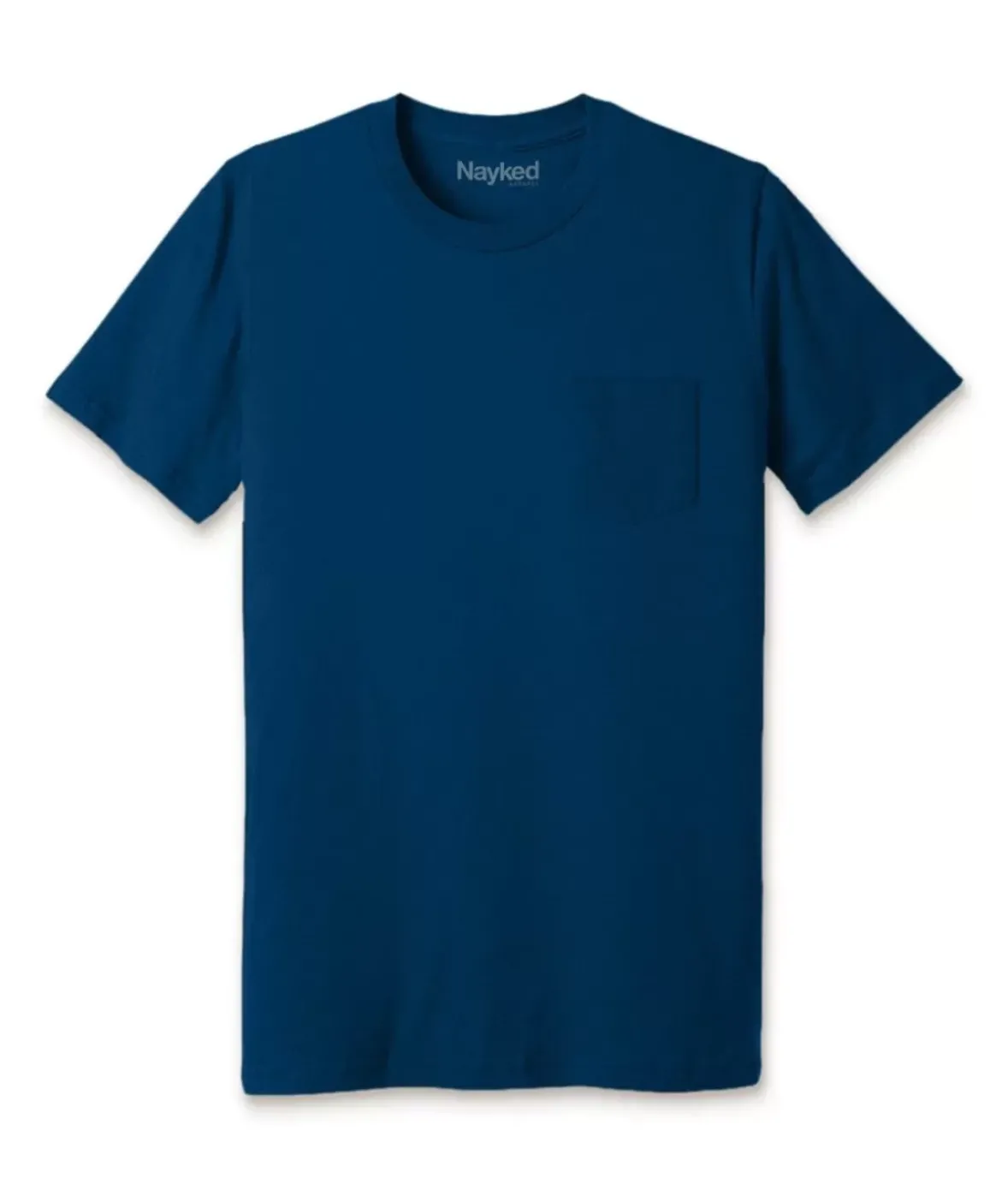 Nayked Apparel T-Shirts>Men'S Ridiculously Soft 100% Cotton Pocket T-Shirt