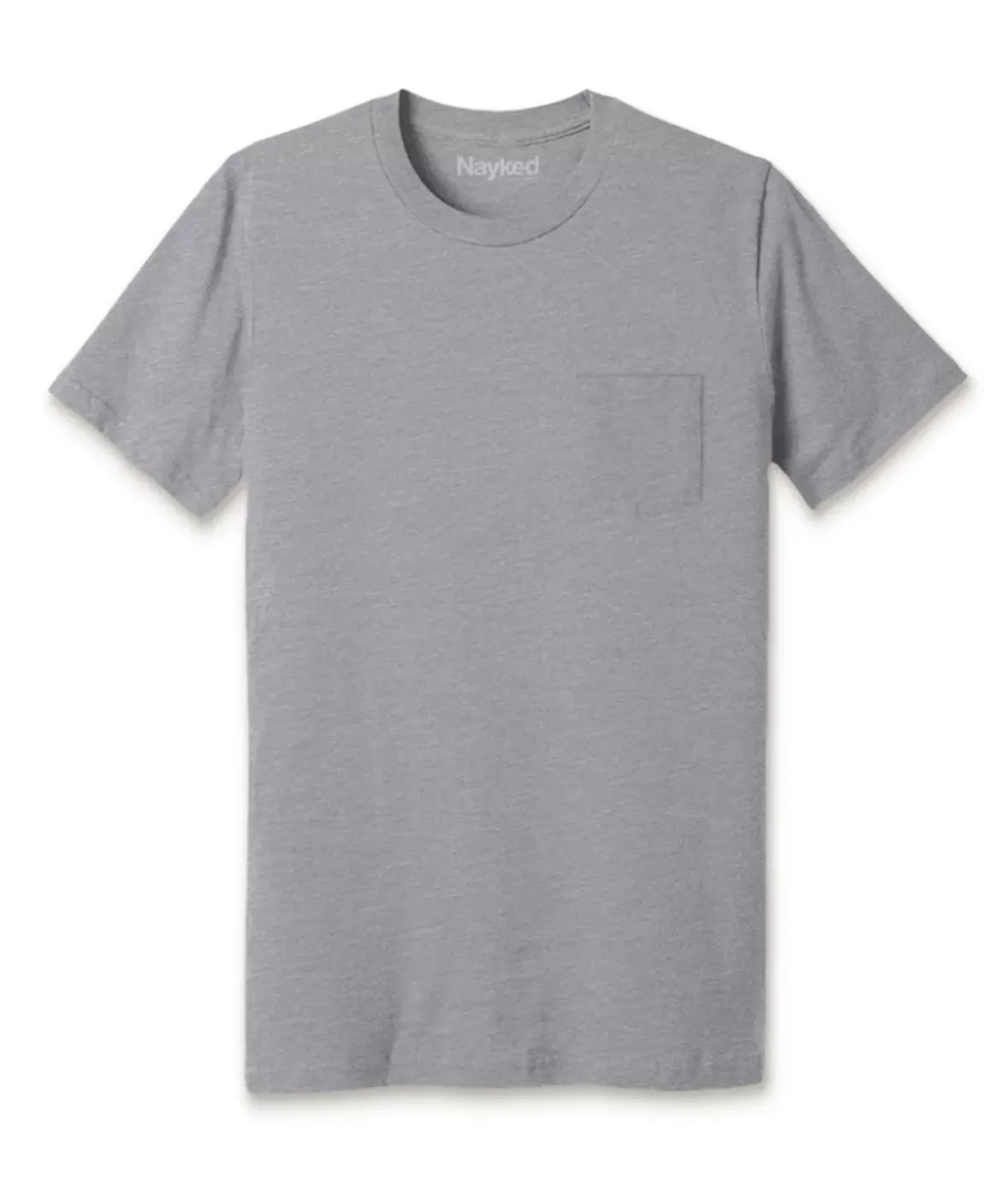 Nayked Apparel T-Shirts>Men'S Ridiculously Soft 100% Cotton Pocket T-Shirt