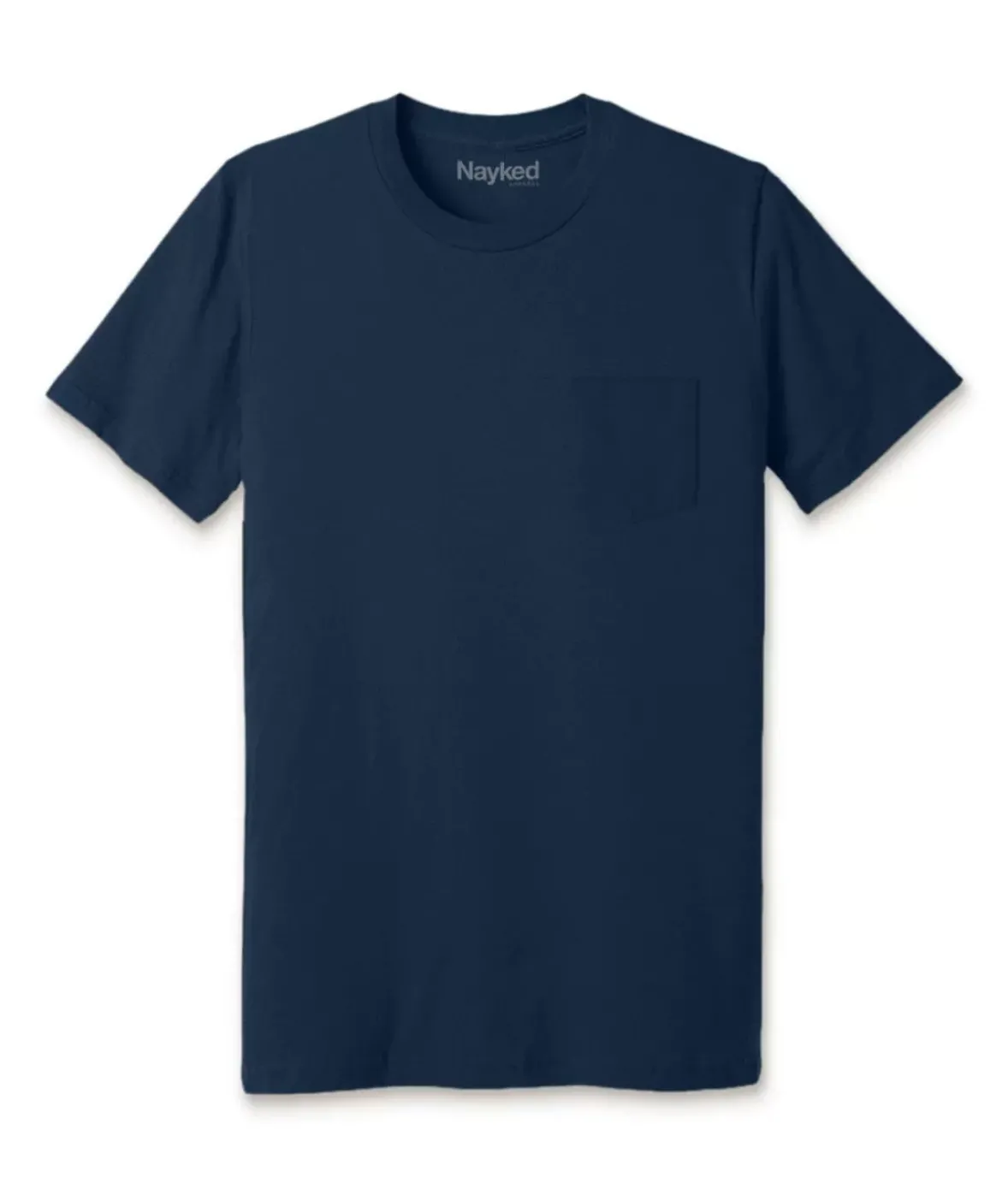Nayked Apparel T-Shirts>Men'S Ridiculously Soft 100% Cotton Pocket T-Shirt