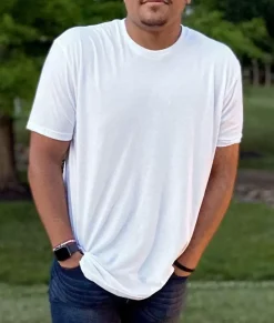 Nayked Apparel Shirts>Men'S Ridiculously Soft Big Lightweight Crew Neck T-Shirt