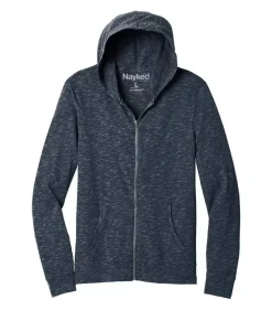 Nayked Apparel Hoodies & Sweatshirts>Men'S Ridiculously Soft Big Lightweight Full-Zip Hoodie