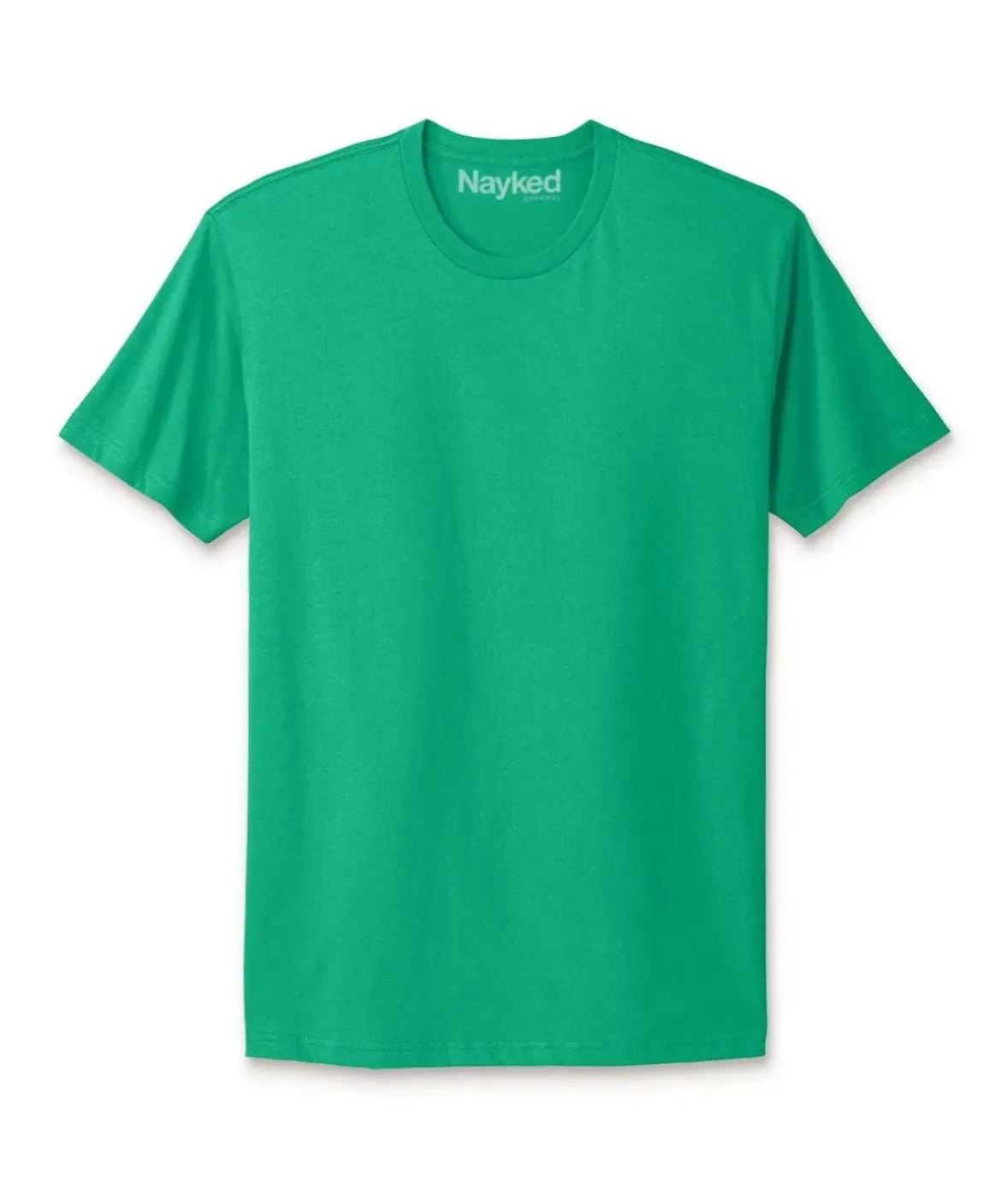 Nayked Apparel Shirts>Men'S Ridiculously Soft Big 100% Cotton Short Sleeve Crew Neck T-Shirt