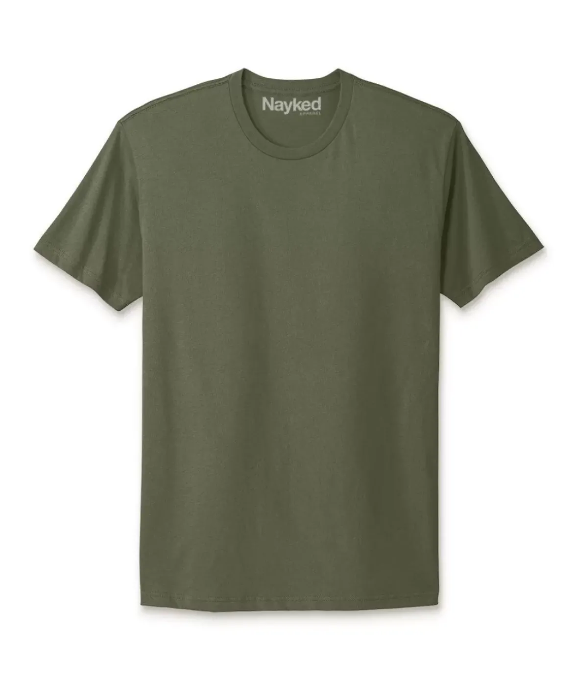 Nayked Apparel Shirts>Men'S Ridiculously Soft Big 100% Cotton Short Sleeve Crew Neck T-Shirt