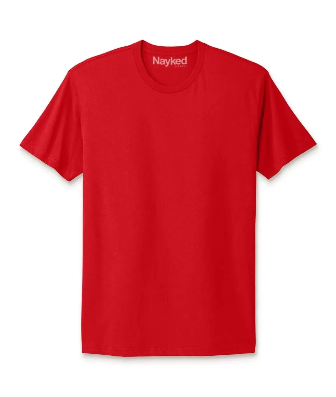 Nayked Apparel Shirts>Men'S Ridiculously Soft Big 100% Cotton Short Sleeve Crew Neck T-Shirt
