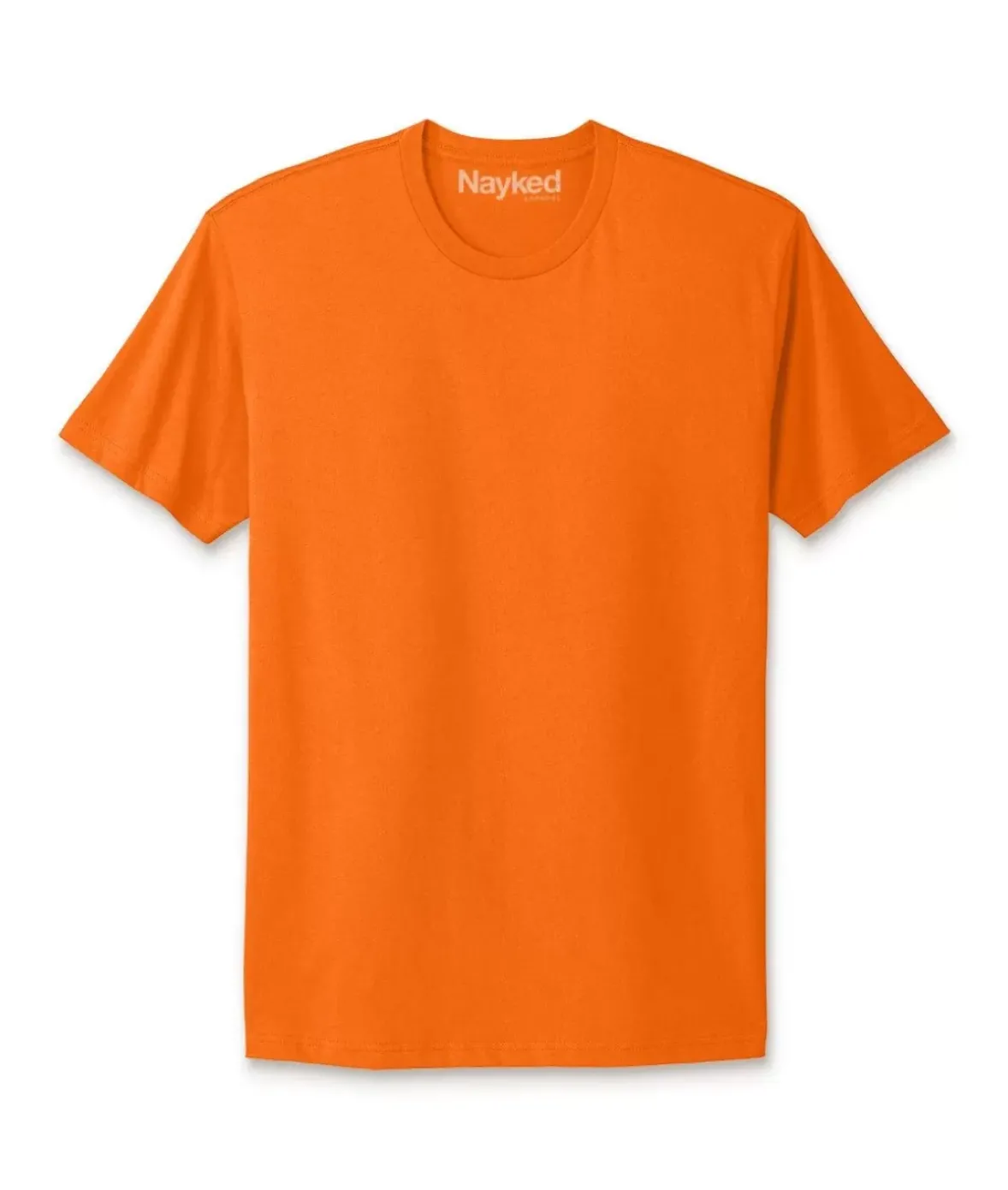 Nayked Apparel Shirts>Men'S Ridiculously Soft Big 100% Cotton Short Sleeve Crew Neck T-Shirt
