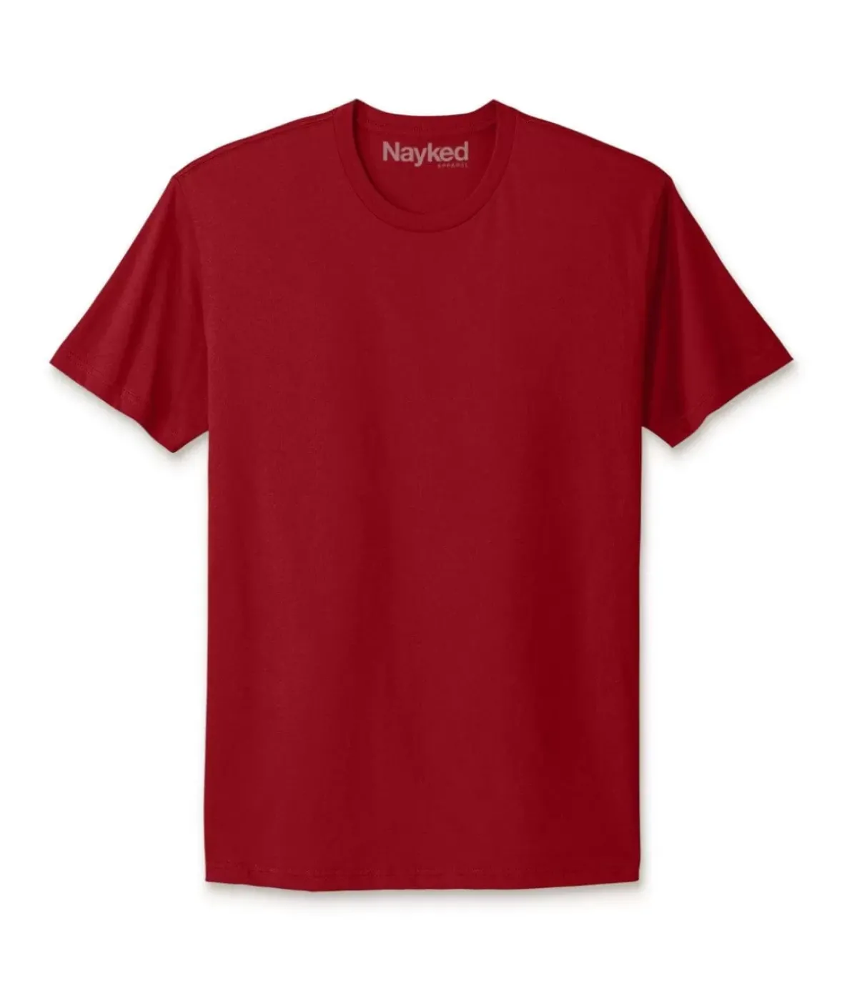 Nayked Apparel Shirts>Men'S Ridiculously Soft Big 100% Cotton Short Sleeve Crew Neck T-Shirt