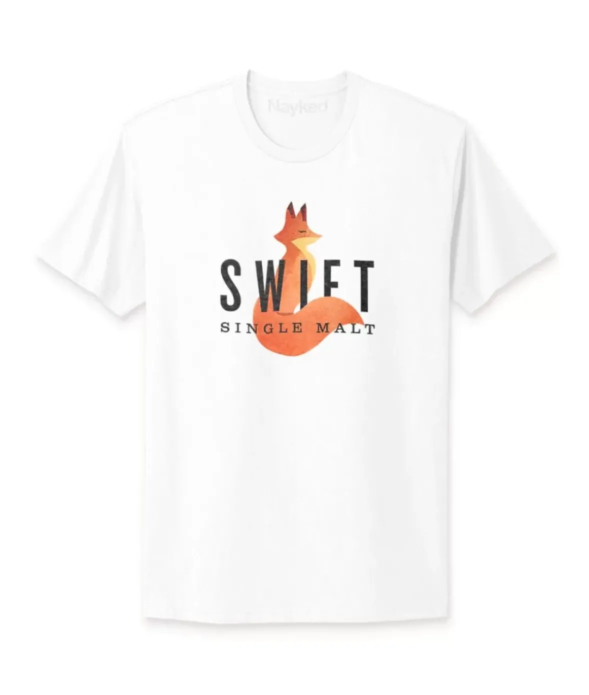 Nayked Apparel T-Shirts>Men'S Ridiculously Soft Cotton Graphic Tee | Swift Single Malt