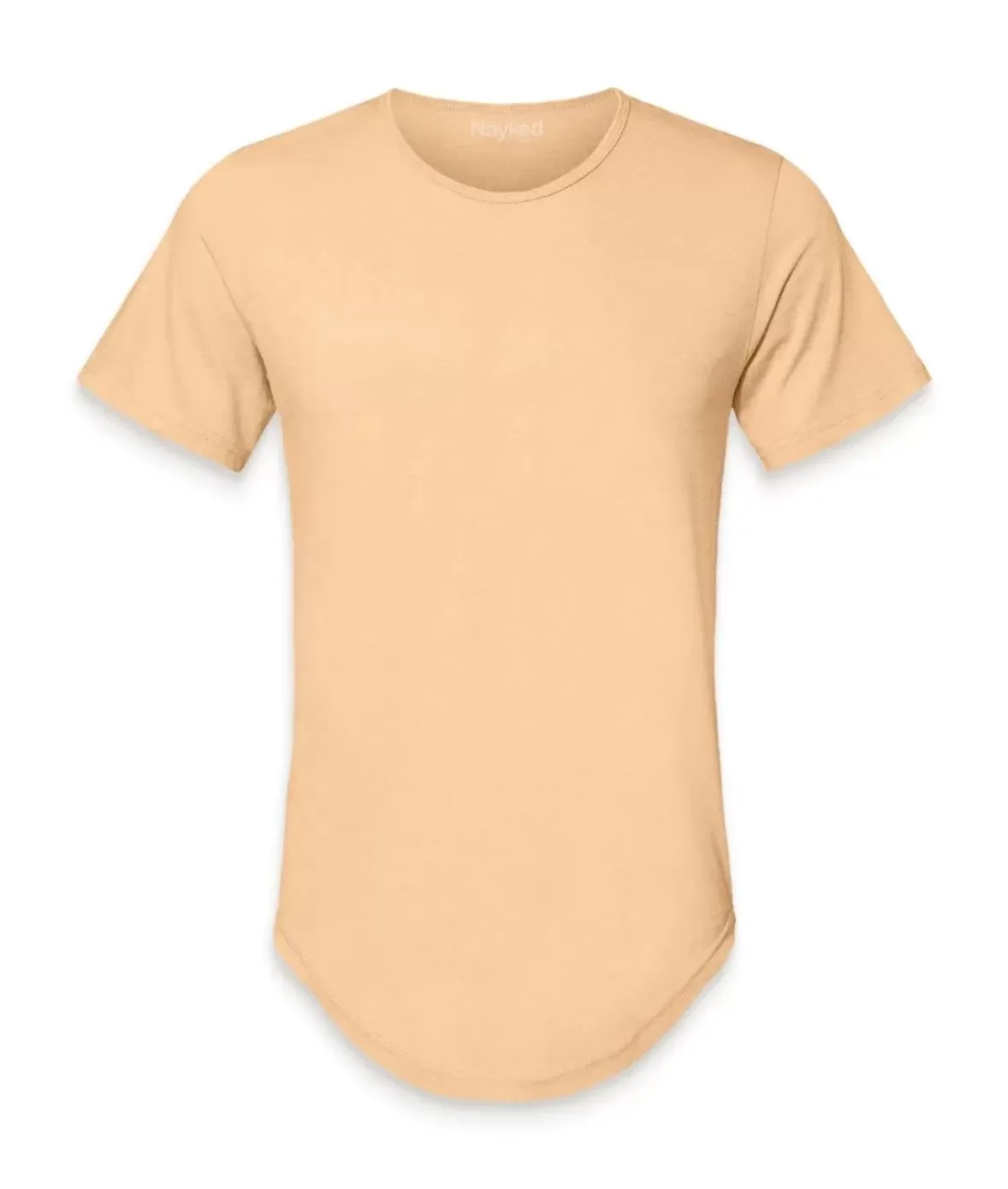 Nayked Apparel T-Shirts>Men'S Ridiculously Soft Curved Hem Urban T-Shirt
