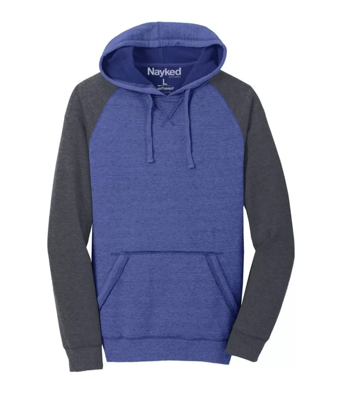 Nayked Apparel Hoodies & Sweatshirts>Men'S Ridiculously Soft Fleece Raglan Hoodie