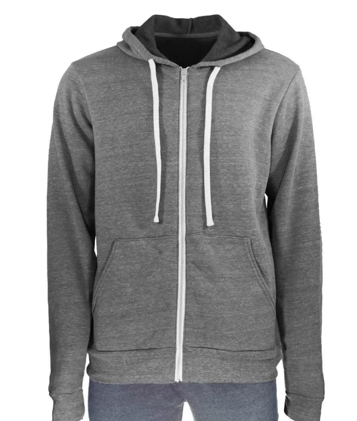 Nayked Apparel Hoodies & Sweatshirts>Men'S Ridiculously Soft Fleece Full-Zip Hoodie