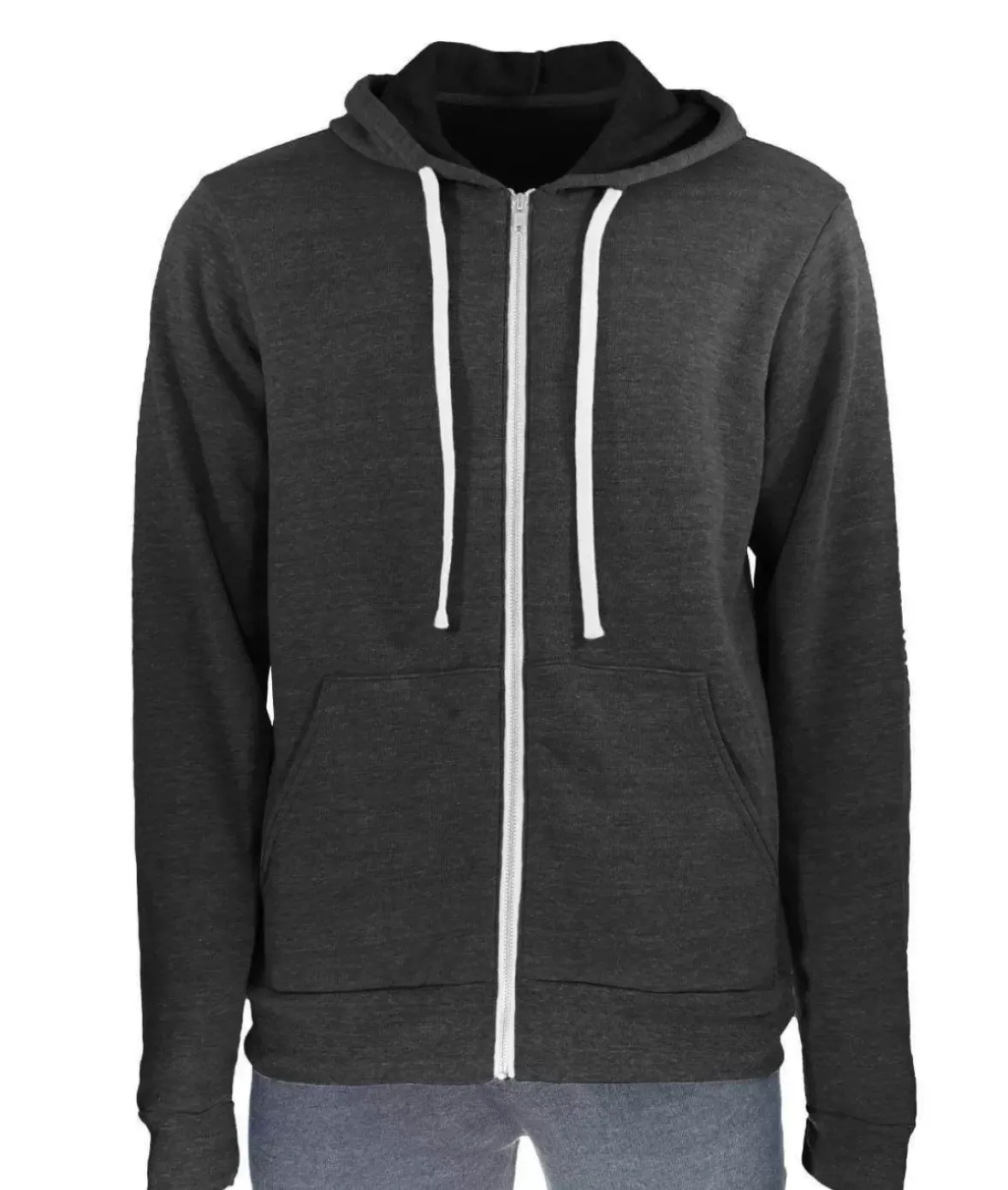 Nayked Apparel Hoodies & Sweatshirts>Men'S Ridiculously Soft Fleece Full-Zip Hoodie