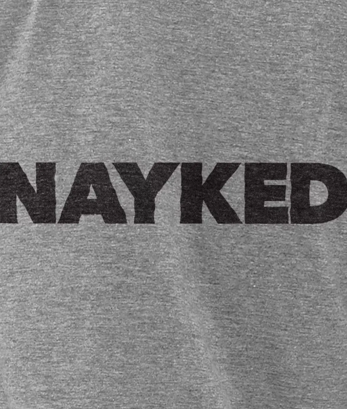 Nayked Apparel Hoodies & Sweatshirts>Men'S Ridiculously Soft Fleece Graphic Pullover Hoodie | Nayked Athletic Heather