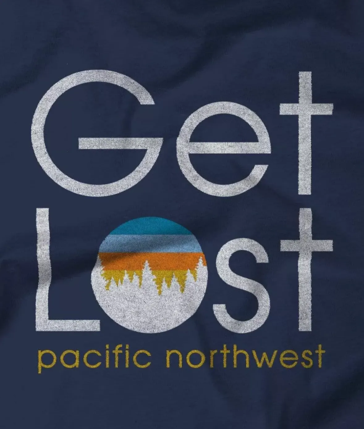 Nayked Apparel Shirts>Men'S Ridiculously Soft Fleece Pullover Graphic Sweatshirt | Get Lost