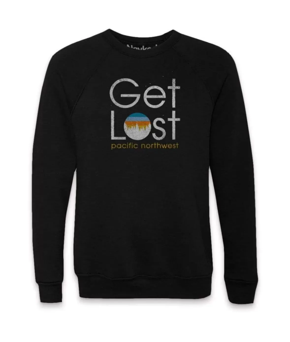 Nayked Apparel Shirts>Men'S Ridiculously Soft Fleece Pullover Graphic Sweatshirt | Get Lost