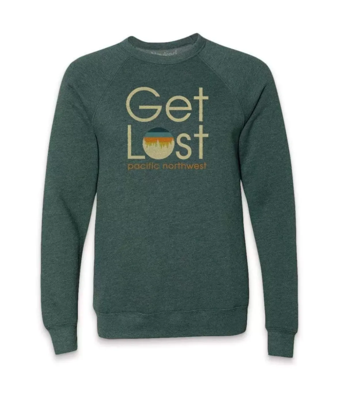 Nayked Apparel Shirts>Men'S Ridiculously Soft Fleece Pullover Graphic Sweatshirt | Get Lost