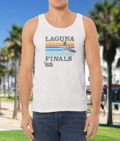 Nayked Apparel Tanks>Men'S Ridiculously Soft Graphic Tank | Laguna Finals