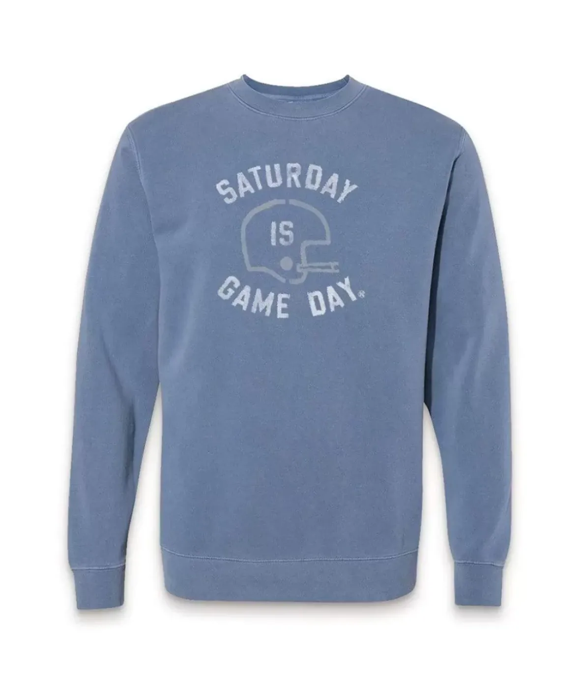 Nayked Apparel Shirts>Men'S Ridiculously Soft Heavyweight Fleece Graphic Pullover Sweatshirt | Saturday Is Game Day