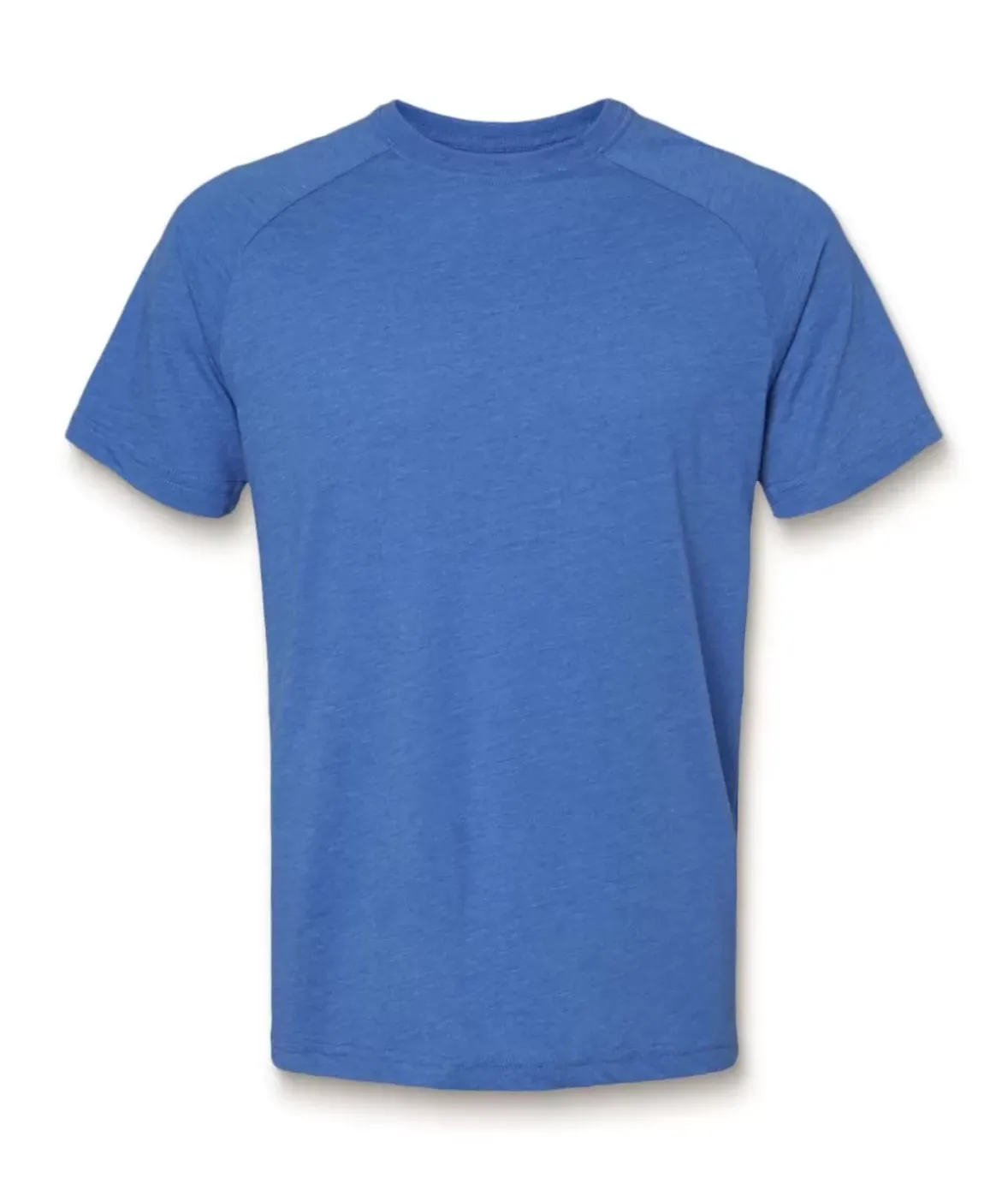 Nayked Apparel Shirts>Men'S Ridiculously Soft Heather Raglan T-Shirt