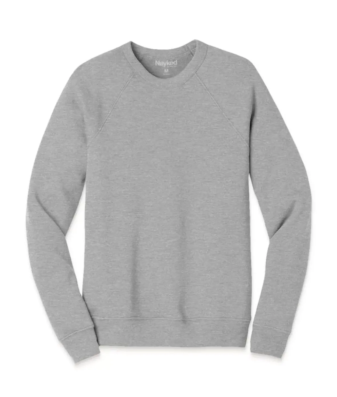 Nayked Apparel Hoodies & Sweatshirts>Men'S Ridiculously Soft Lightweight Heathered Fleece Pullover Sweatshirt