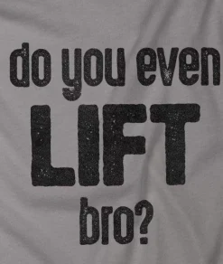 Nayked Apparel T-Shirts>Men'S Ridiculously Soft Lightweight Graphic Tee | Do You Even Lift, Bro?