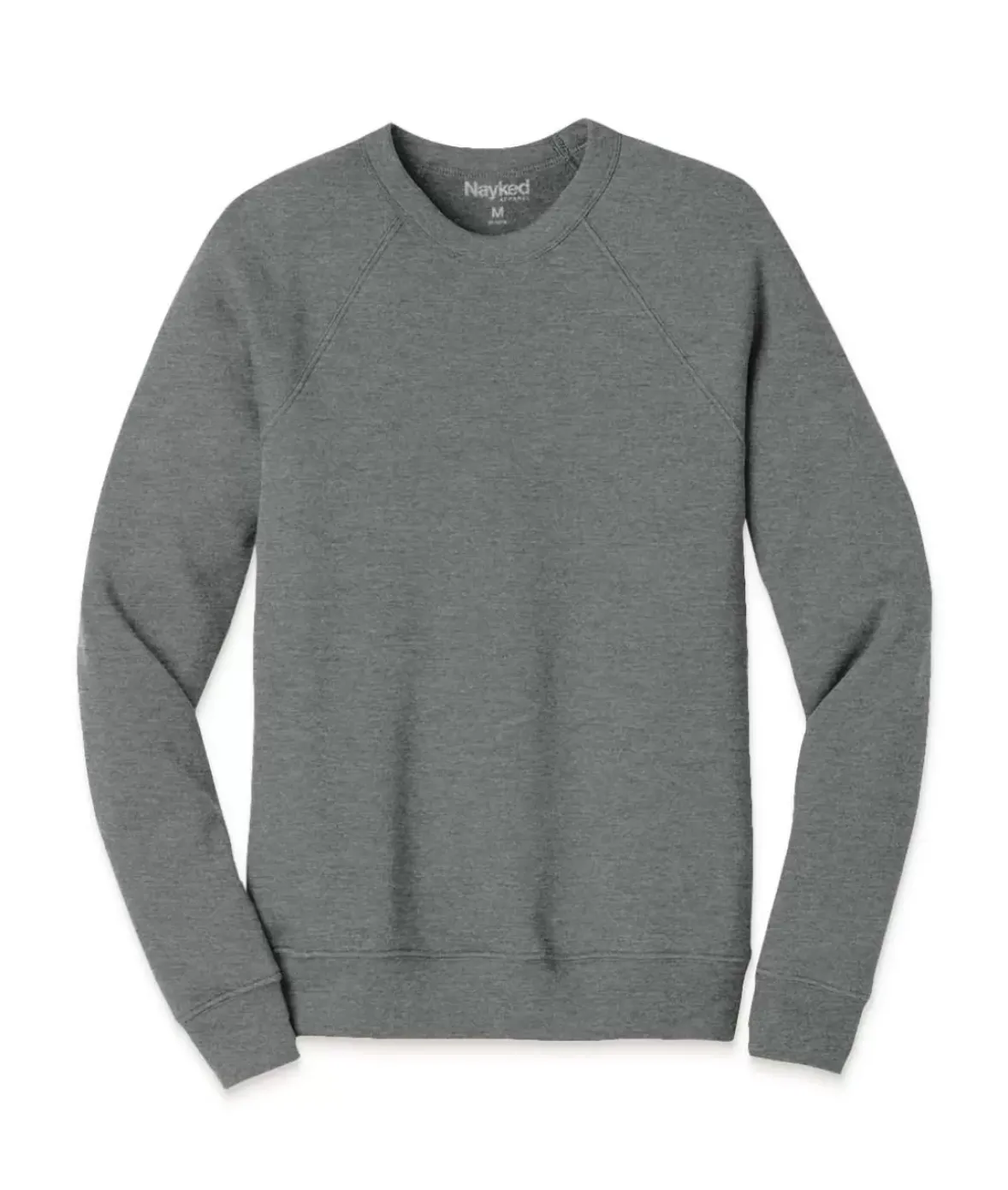 Nayked Apparel Shirts>Men'S Ridiculously Soft Lightweight Heathered Fleece Pullover Sweatshirt