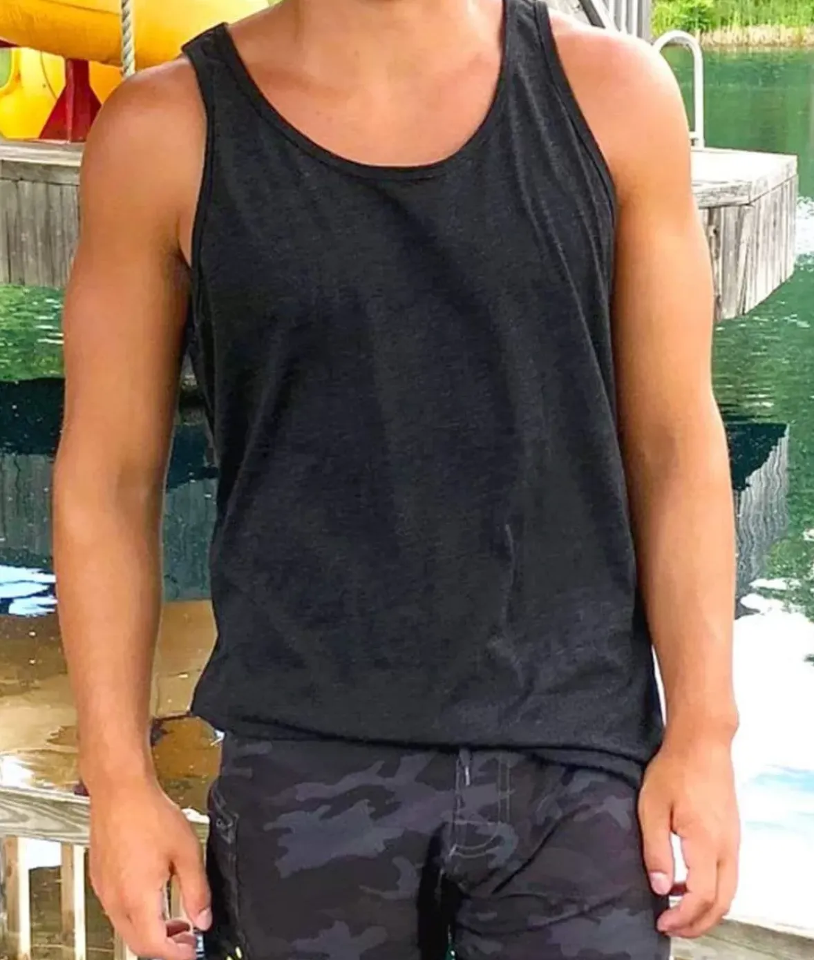 Nayked Apparel Tanks>Men'S Ridiculously Soft Lightweight Tank Top