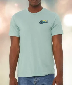 Nayked Apparel Shirts>Men'S Ridiculously Soft Lightweight Graphic T-Shirt | Dad Pride