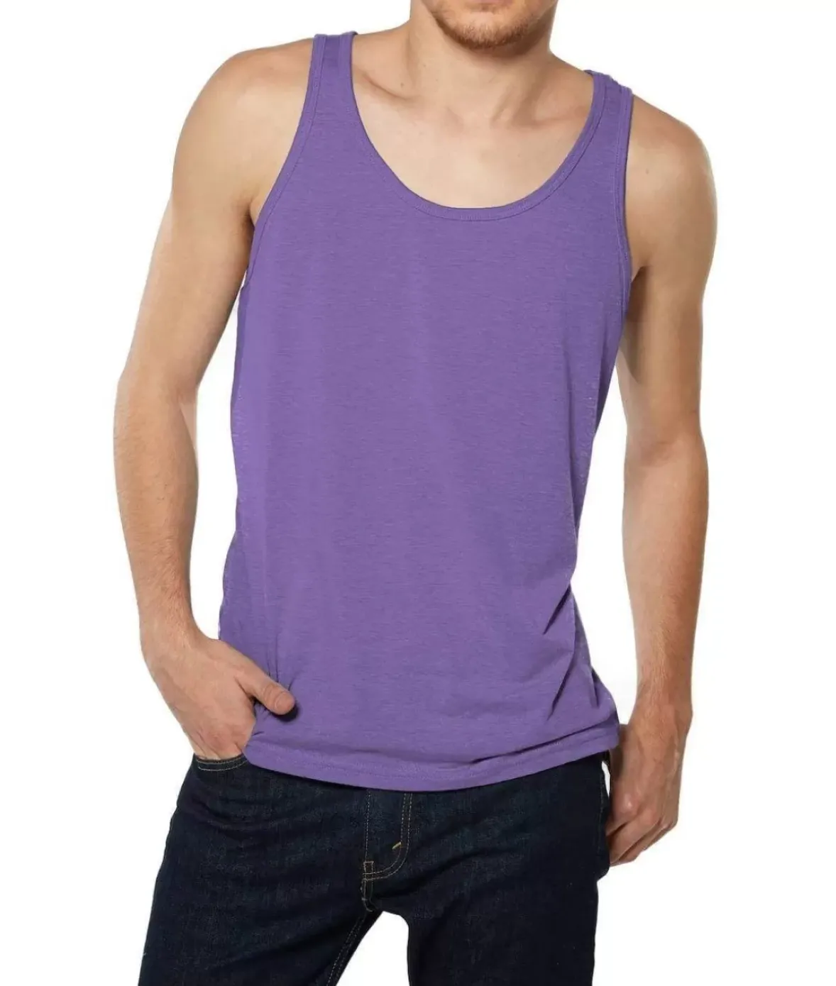 Nayked Apparel Swim>Men'S Ridiculously Soft Lightweight Tank Top
