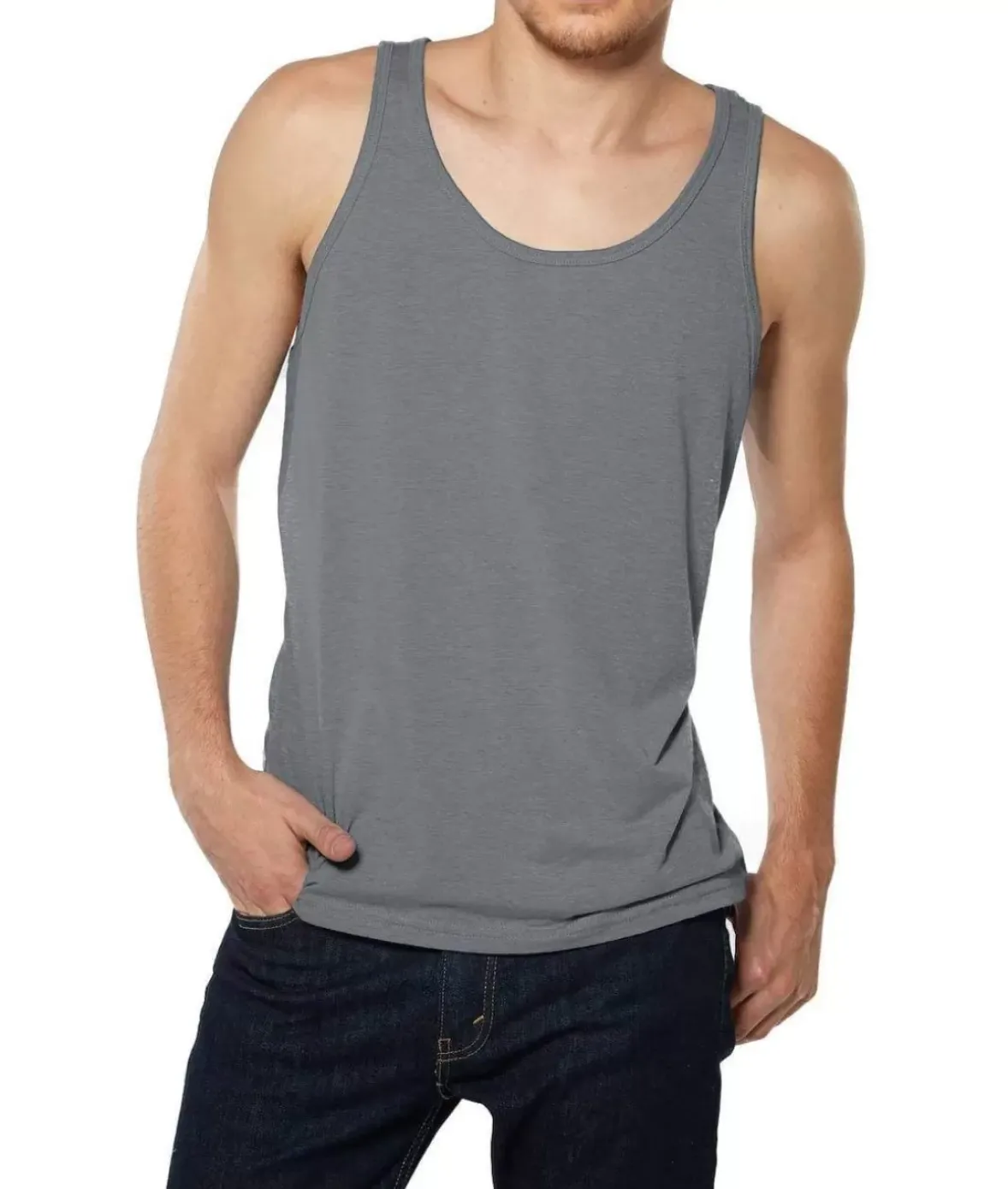 Nayked Apparel Swim>Men'S Ridiculously Soft Lightweight Tank Top